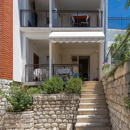 Malerisches Nur 150 Meter Zum Mit Privatparkplatz, Grill, Klima Crikvenica